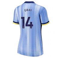 Tottenham Hotspur Archie Gray #14 Fußballbekleidung Auswärtstrikot Damen 2024-25 Kurzarm